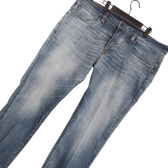 Buffalo David Bitton Other - Buffalo David Bitton Jeans Mens 38x30 (Fits 40x30) Blue Whiskered Slim Ash